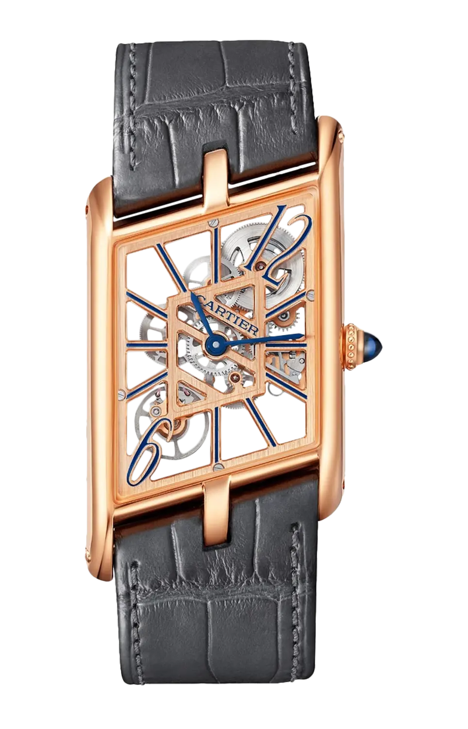 

Часы tank asymétrique scheletrato Cartier