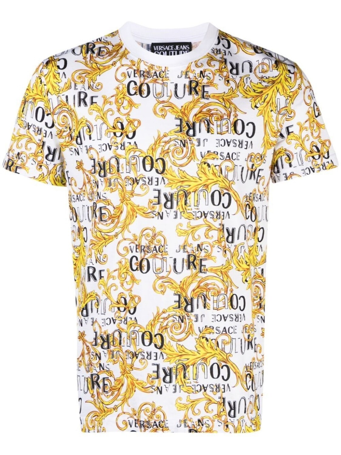 

Versace Jeans Couture футболка с принтом Baroque, белый