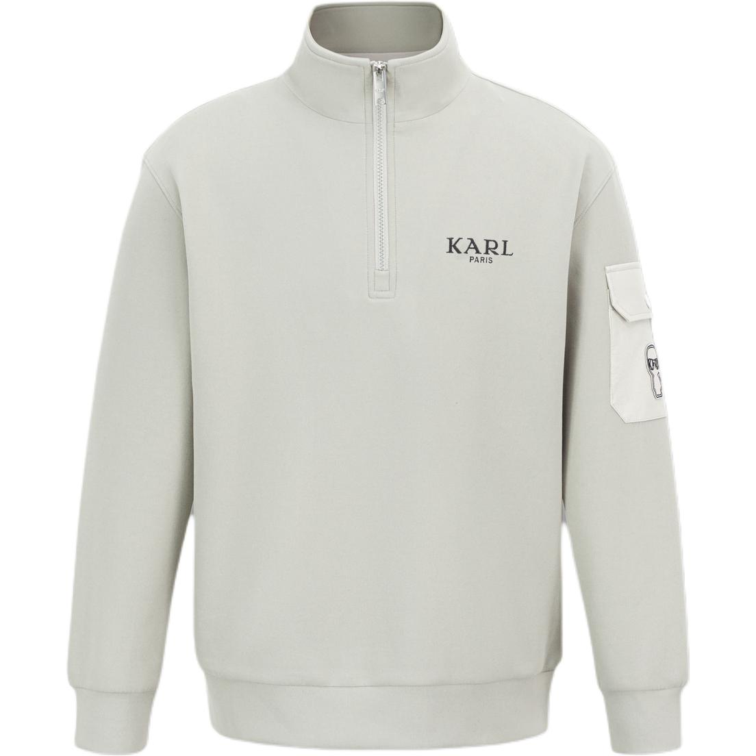 

Свитшот KARL LAGERFELD FW25 мужской KARL LAGERFELD / Karl Lagerfeld Jeans, светло-серый