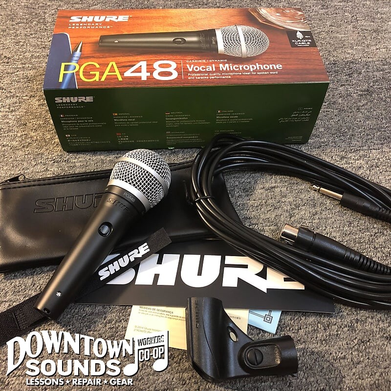 

Микрофон Shure PGA48-QTR