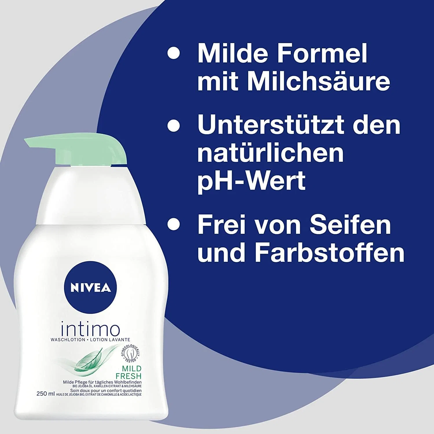 Лосьон для интимной гигиены NIVEA Intimo Mild Fresh (250 мл) Nivea — фото 3