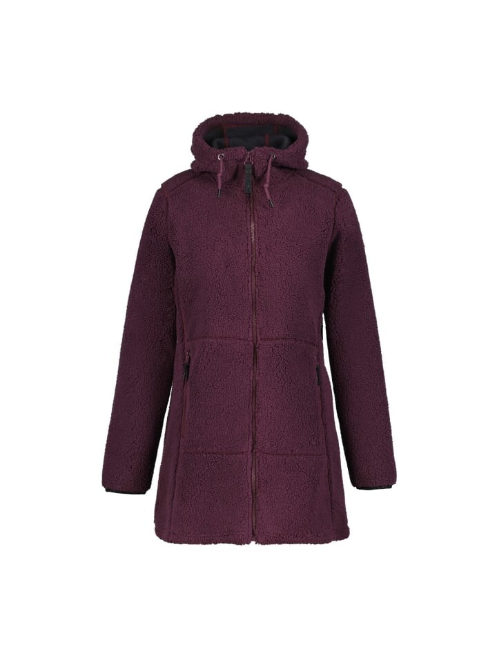 

Спортивная куртка Icepeak Agra Fleecejackeß, цвет Weinrot