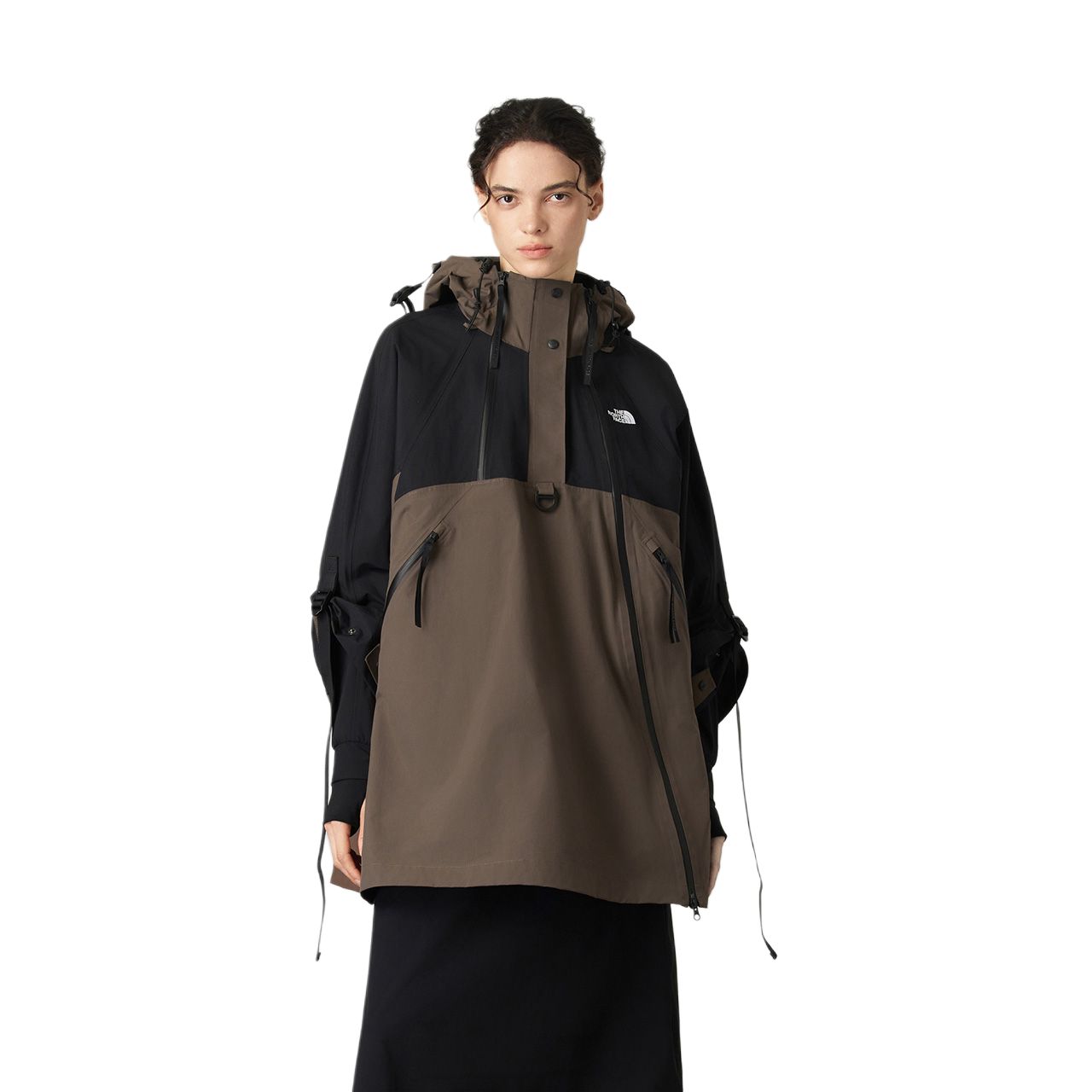 

THE NORTH FACE Городская ветровка женская водонепроницаемая ветрозащитная дышащая, 4XO/Latte Brown