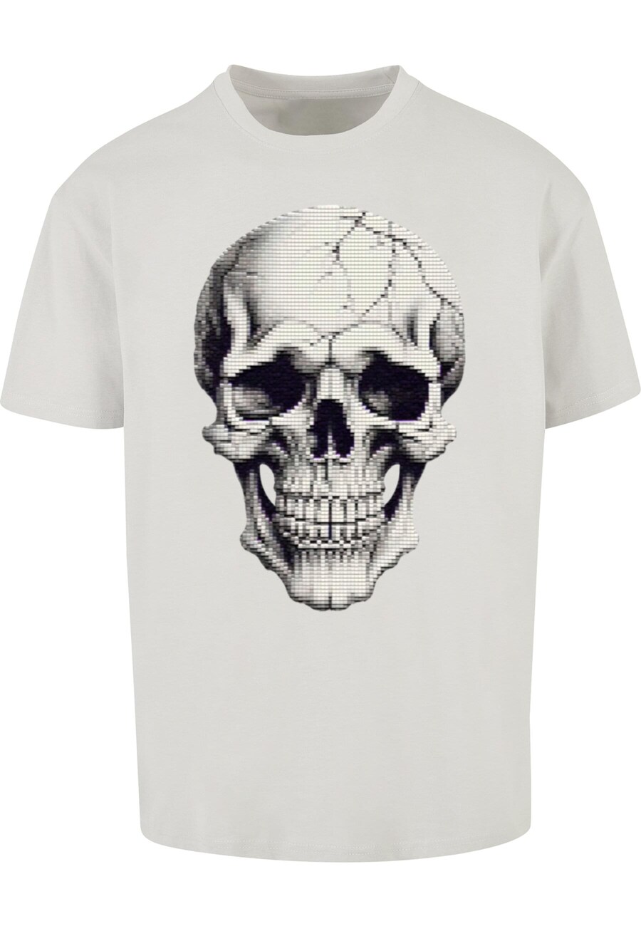 

Рубашка Merchcode Halloween - Skull, цвет Grey/Light grey