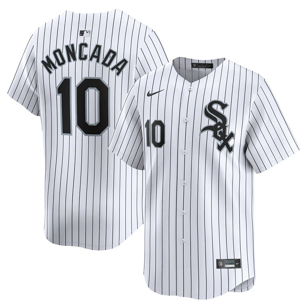 

Мужское джерси Nike Yoan Moncada White Chicago White Sox Home Limited Player, цвет Sox White