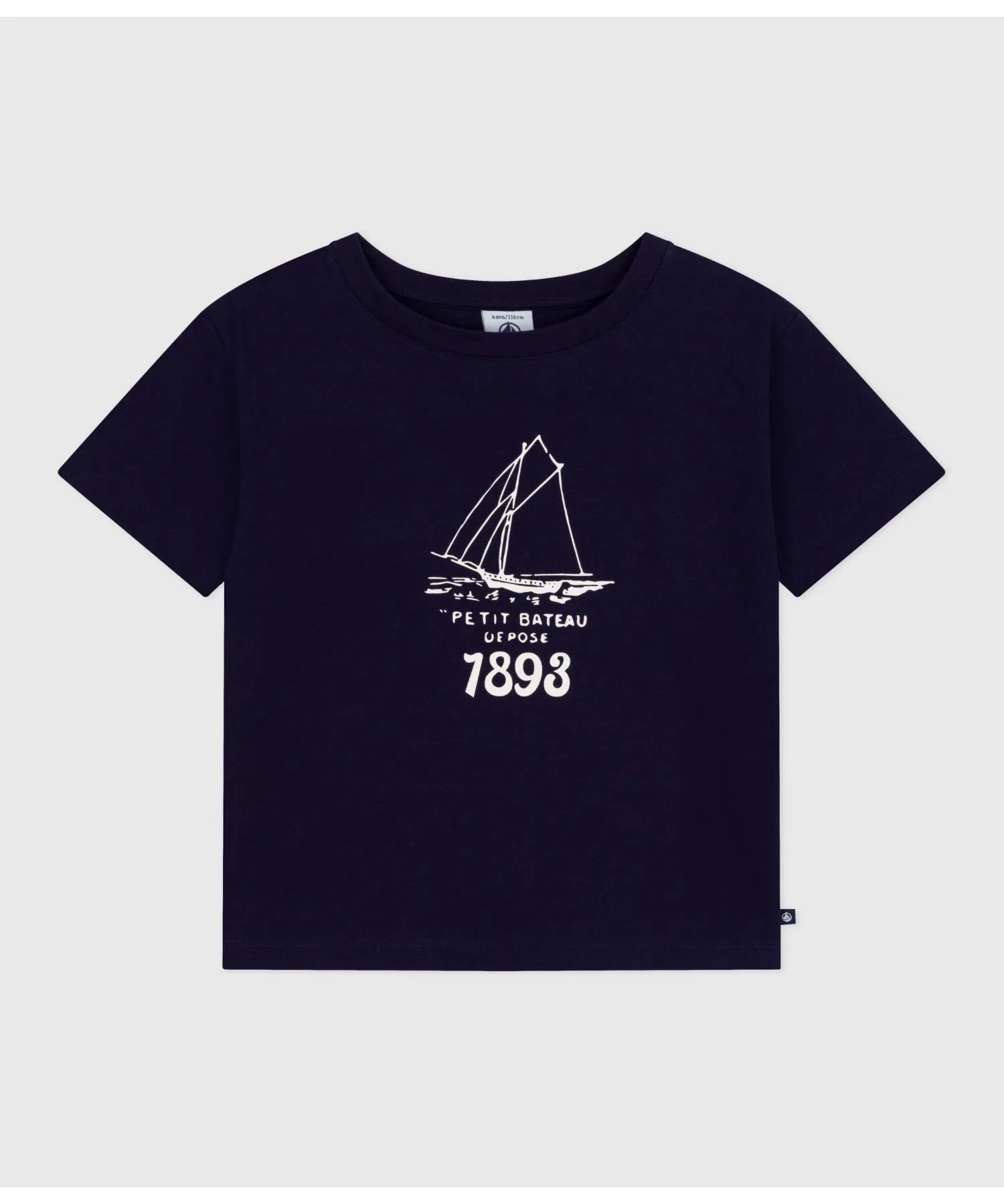 Детская футболка с коротким рукавом PETIT BATEAU — фото 4