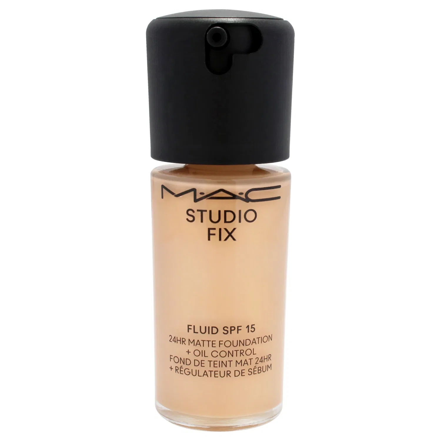 Тональный крем Studio Fix Fluid SPF 15 24Hr Matte Foundation Plus Oil Control - NC25 от MAC для женщин - 1 унция (30 мл), Small — фото 2