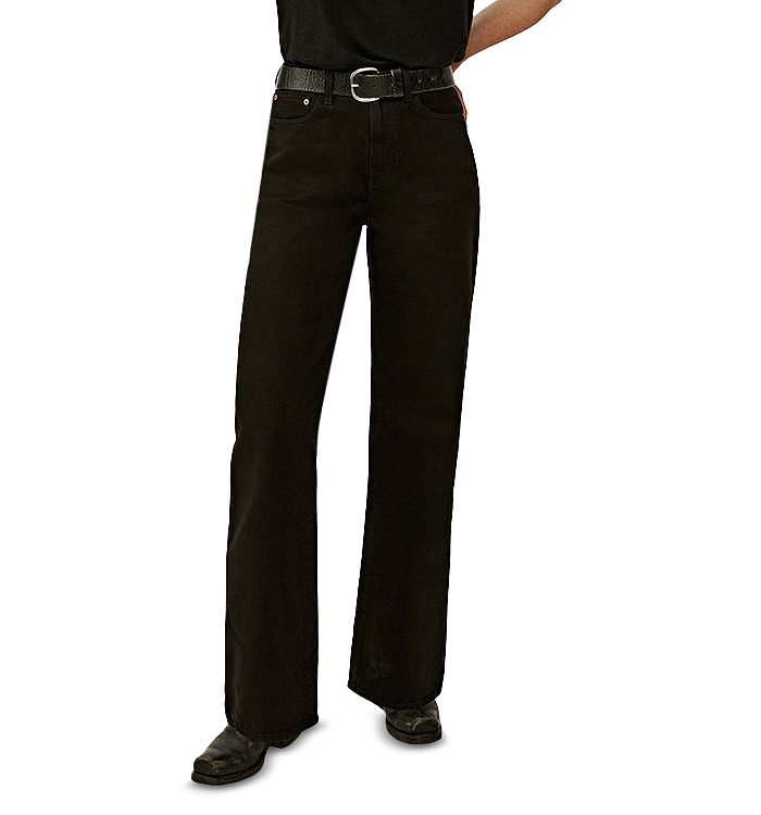 

Джинсы Jet Set High Rise Buck Mason, черный