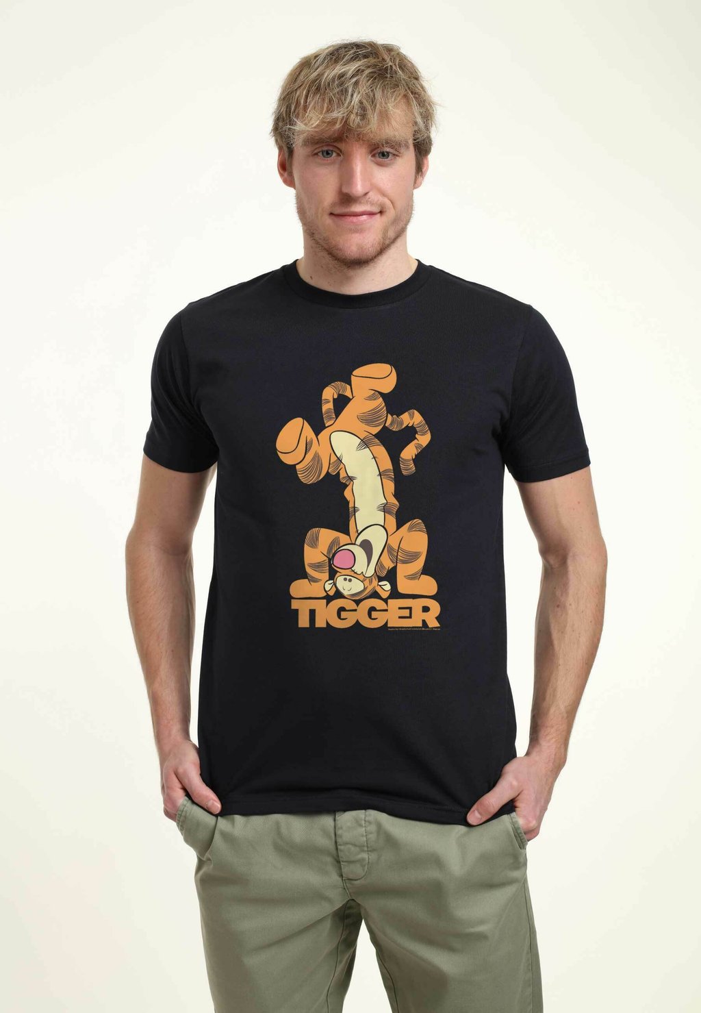 

Футболка с принтом DISNEY WINNIE THE POOH TIGGER BOUNCE Henry Tiger, темно-синий