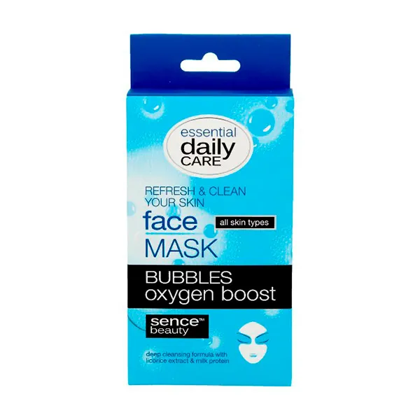 

Очищающая маска для лица Face Mask Bubbles Oxygen Boost Sence Beauty, 8 g