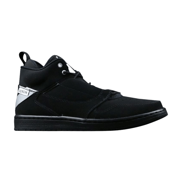 

Кроссовки Jordan Fadeaway 'Black Metallic Silver', черный