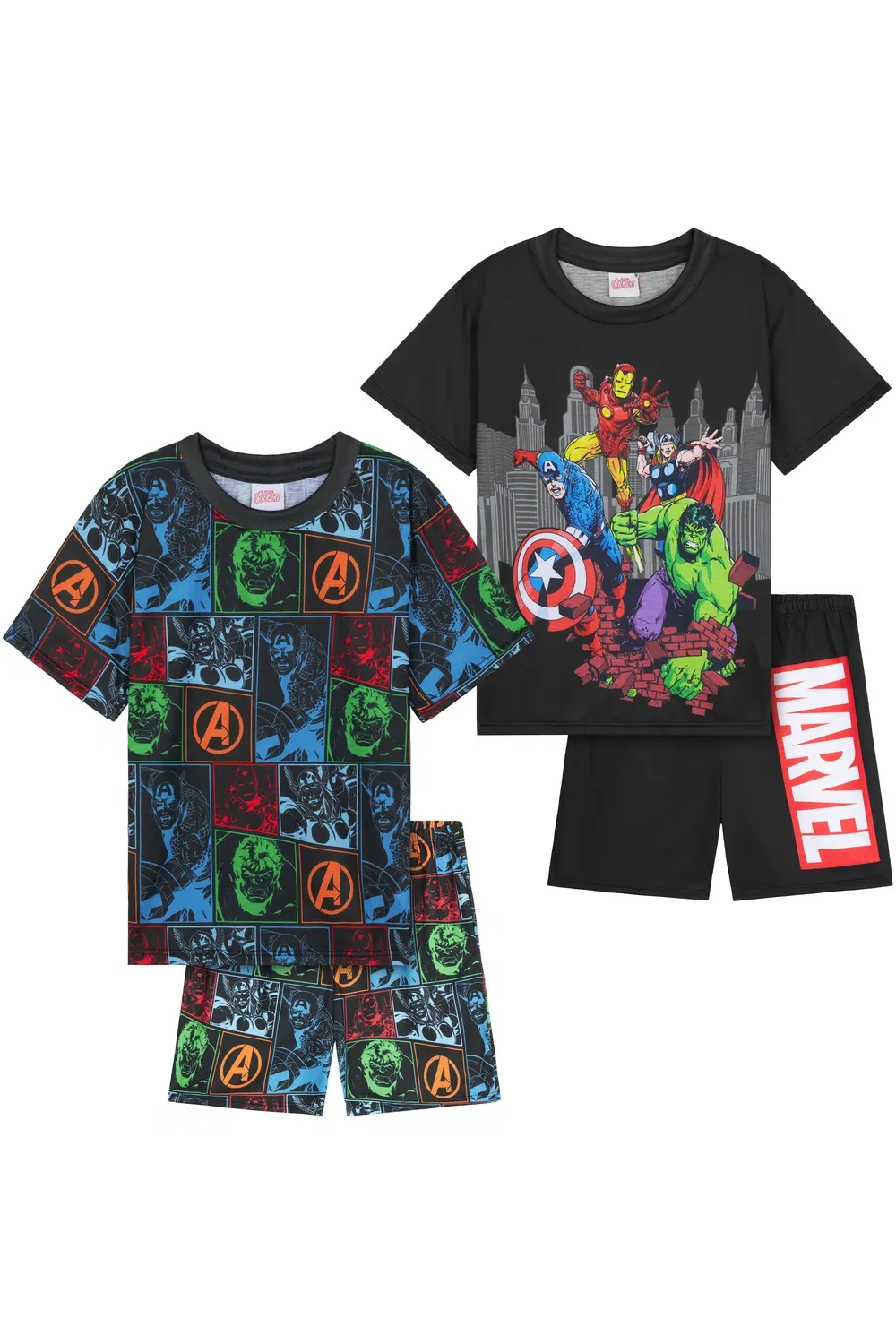 Пижама детская Marvel Avenger 2 Pack Short Pyjama Set, мультиколор