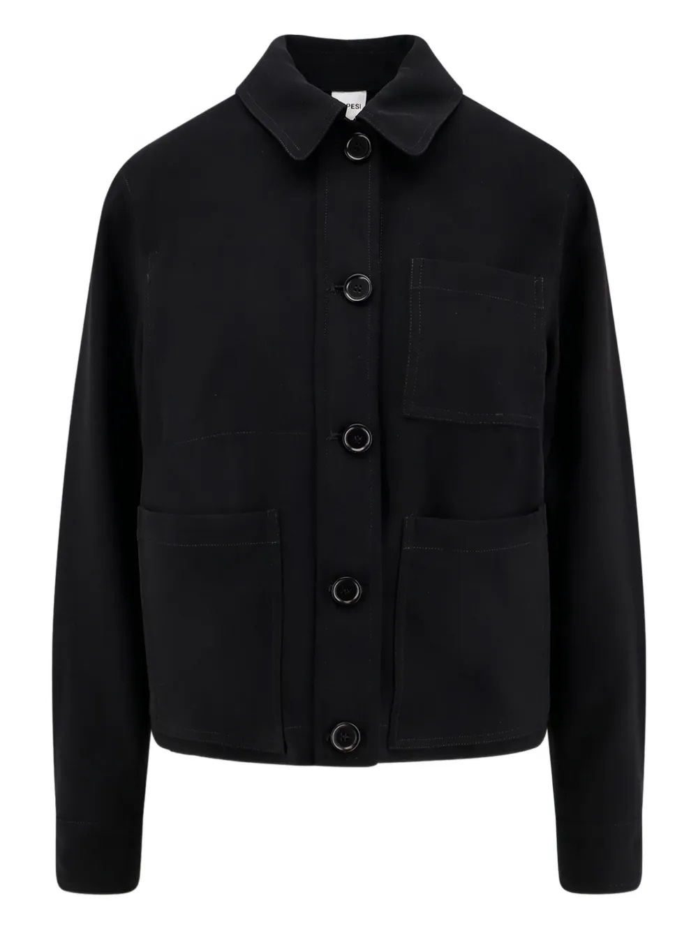 

Куртка с воротником Aspesi, черный