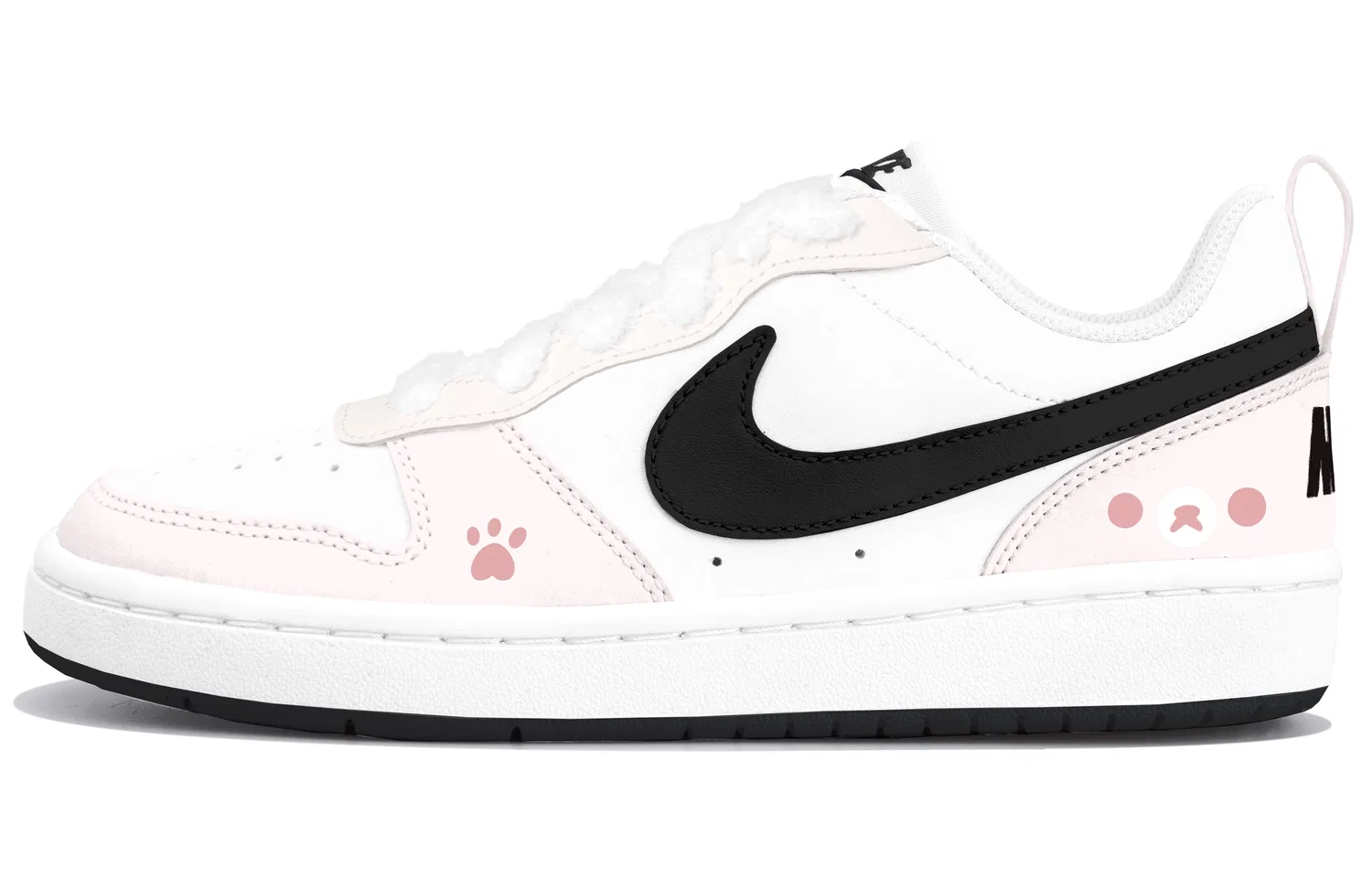 Кроссовки детские для скейтбординга Nike Court Borough Pink