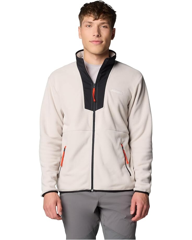 

Флис Columbia Sequoia Grove Full Zip Fleece, цвет Dark Stone/Black/Spicy Pulls