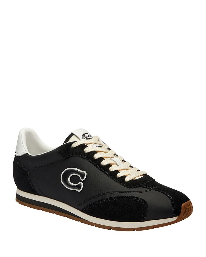 

Мужские кроссовки на шнуровке Flat. COACH, черный