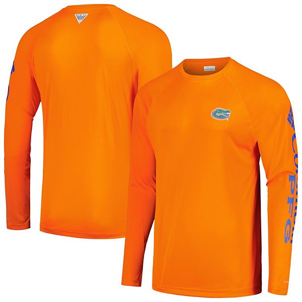 

Мужская футболка с длинным рукавом raglan florida gators omni-shade Columbia