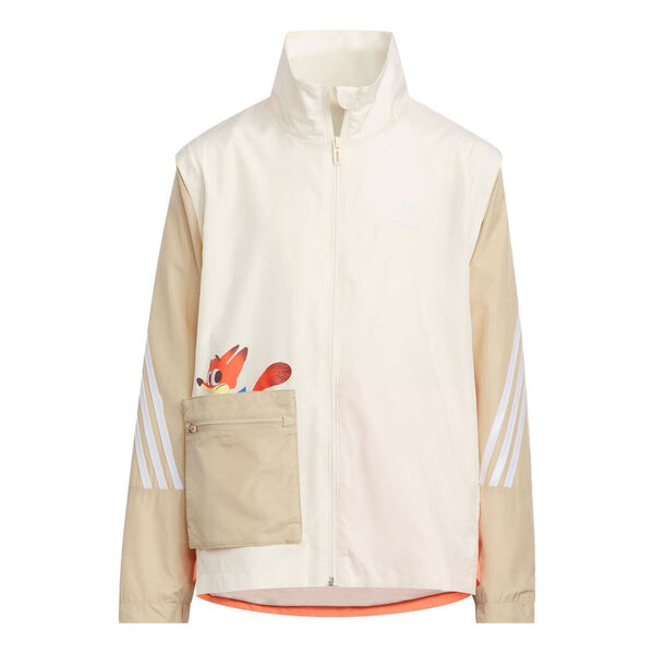 

Куртка x disney zootopia плетеная куртка 2 в 1 Adidas, белый