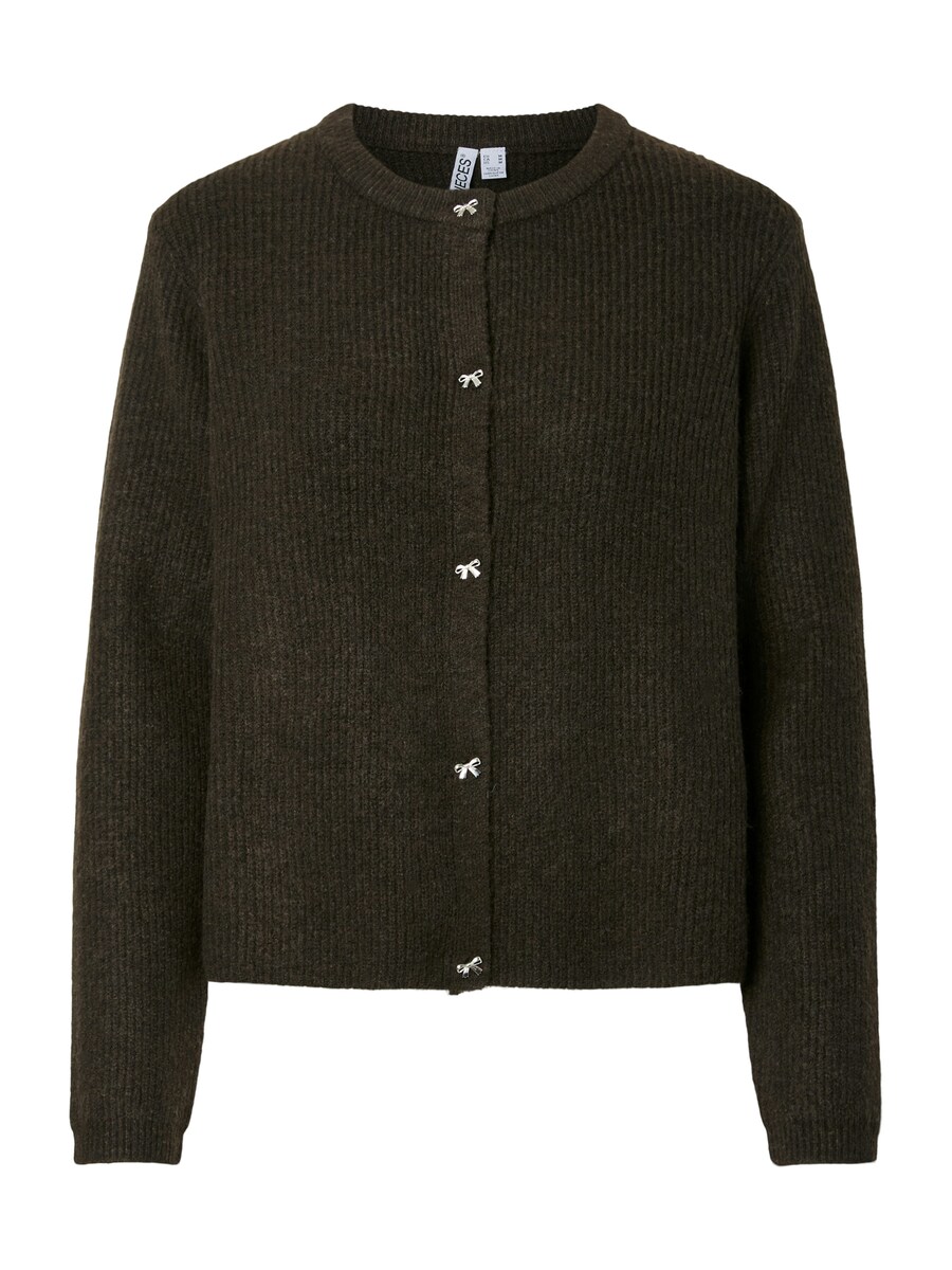 

Вязаный кардиган PIECES SILLY, темно-коричневый