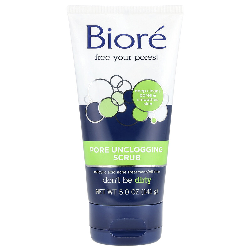 

Biore, Скраб для очищения пор, 141 г (5 унций)