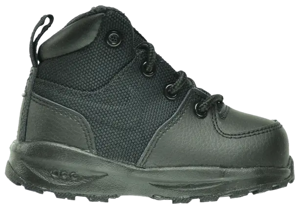 

Кроссовки Nike ACG Manoa Leather TXT TD 'Triple Black', черный