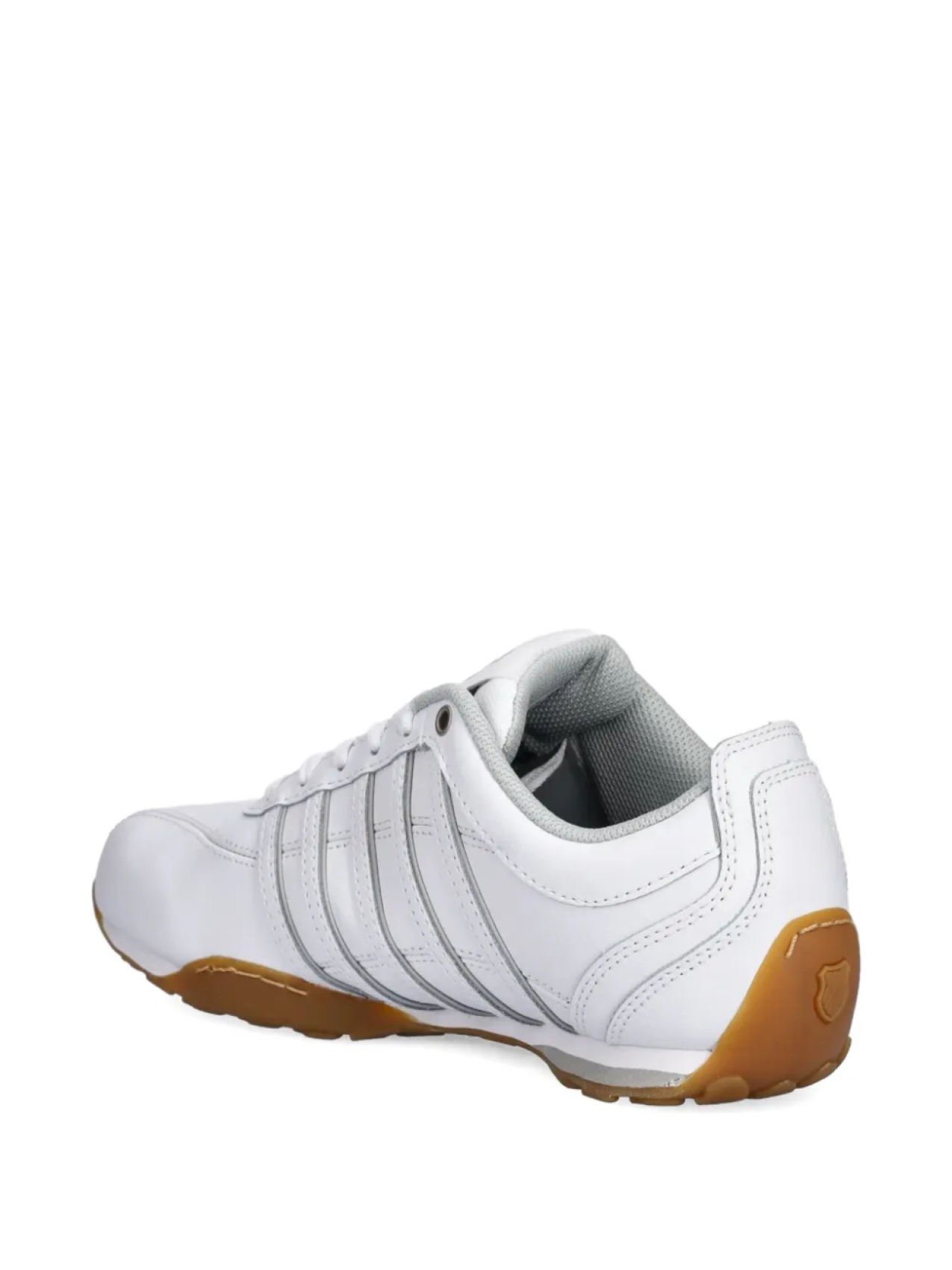 Кроссовки из кожи с пятью полосками K-Swiss, белый — фото 3