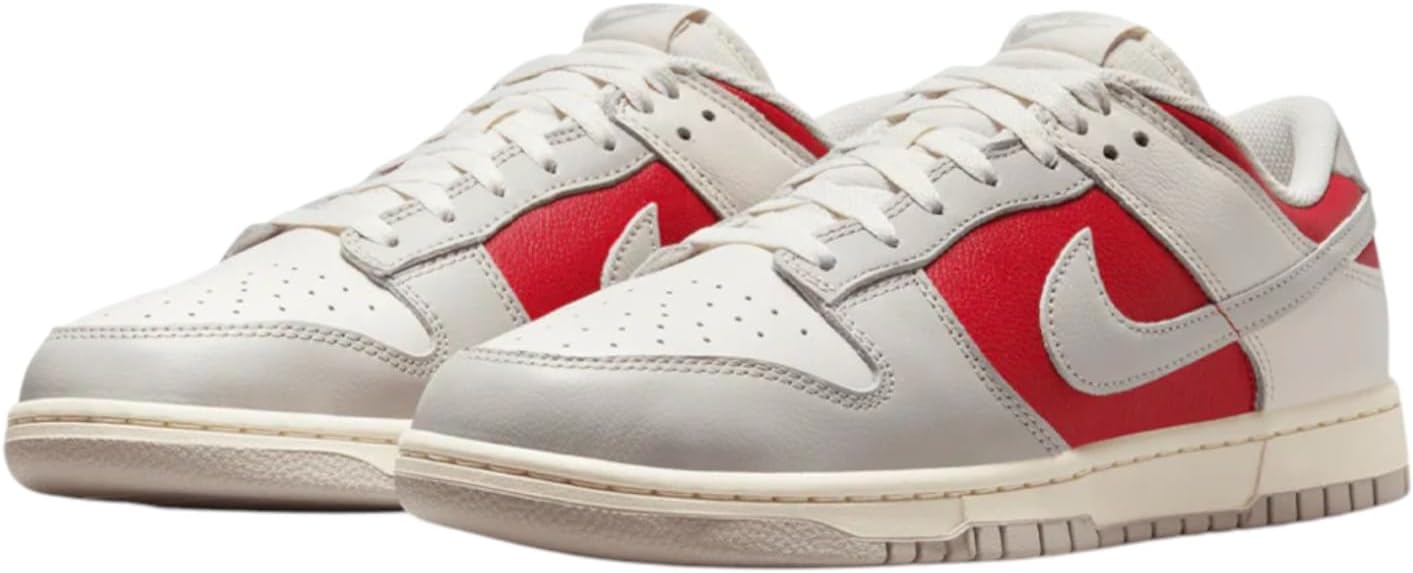 Мужские кроссовки Nike Dunk Low, красный — фото 2