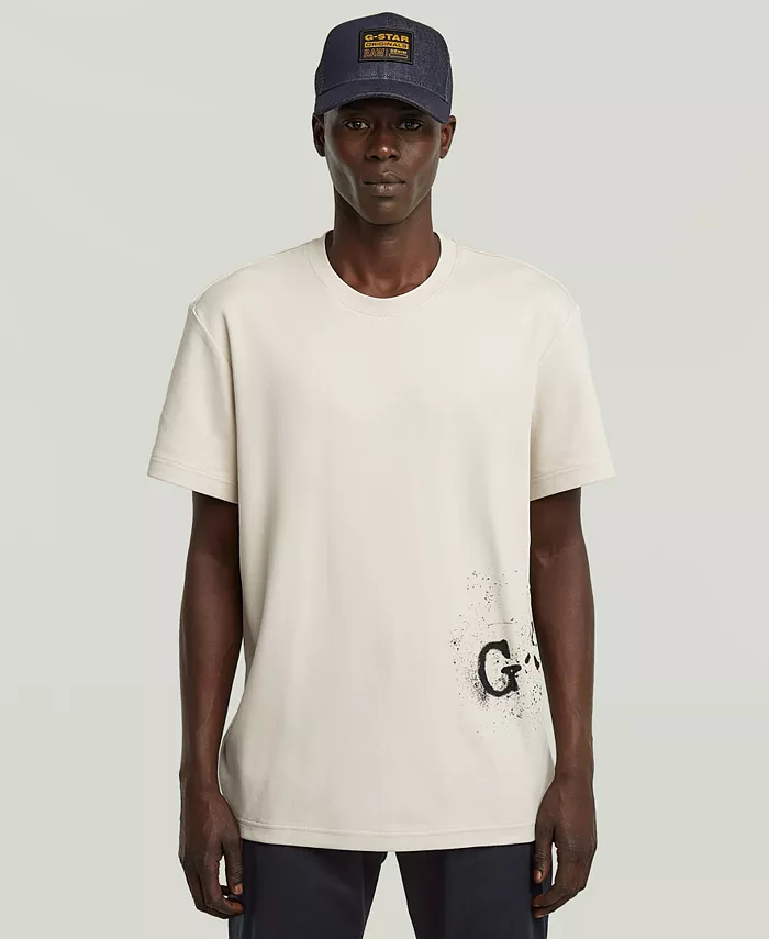 

Мужская футболка с принтом G-Star Raw, белый