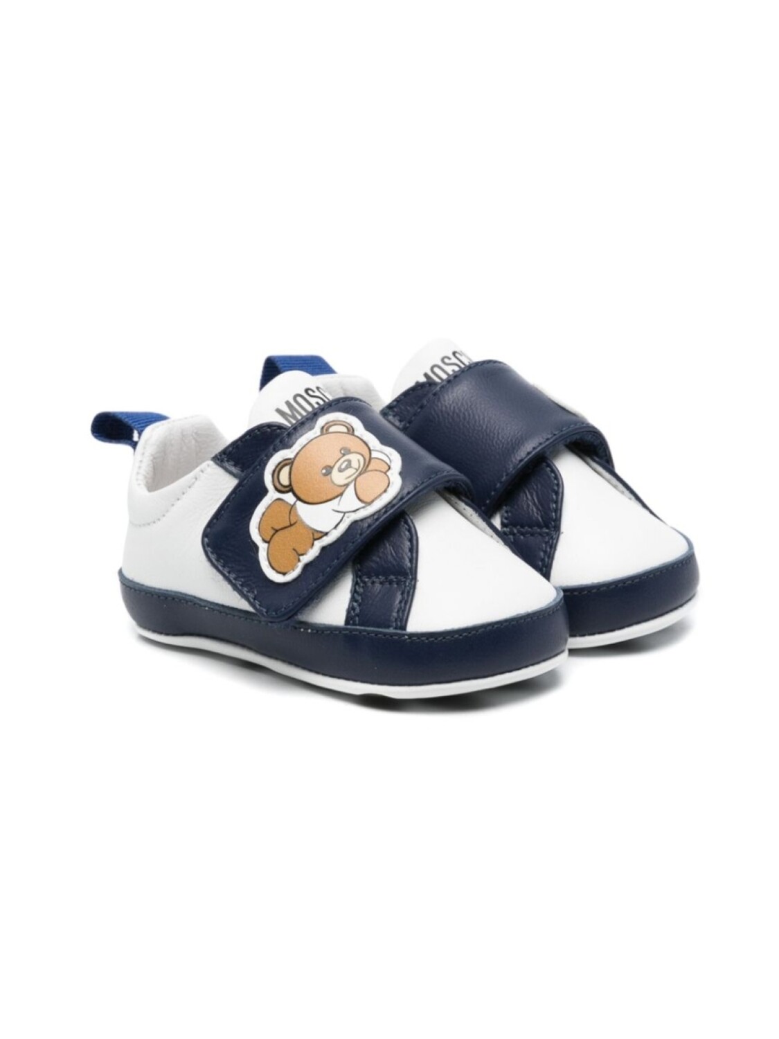 

Кроссовки с мотивом Leo Teddy Moschino Kids, белый