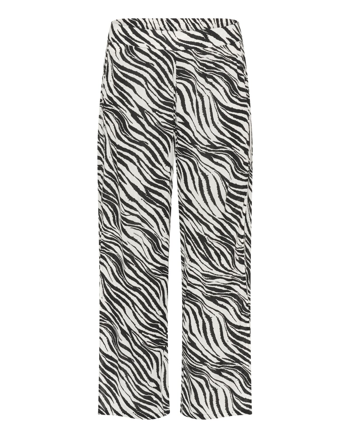 

KAFFE CURVE Широкие брюки 'Caisy Ami' в черном цвете