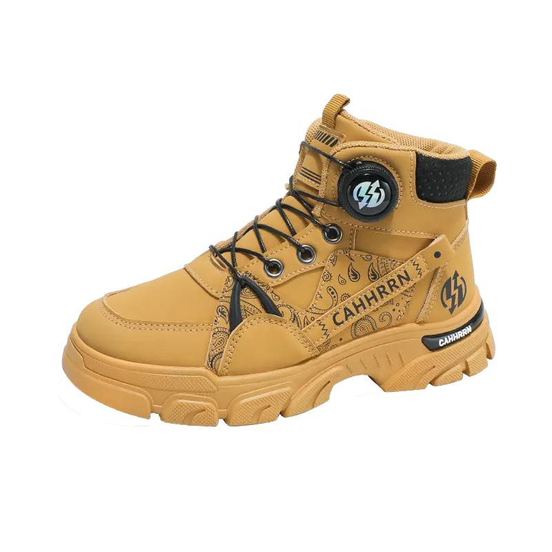 

Кожаные ботинки детские SAINT WATERS, желтый