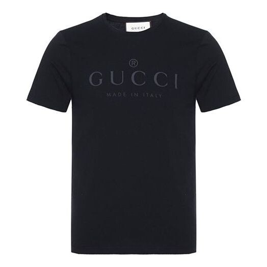 

Футболка GUCCI Logo T-shirt 'Black', черный