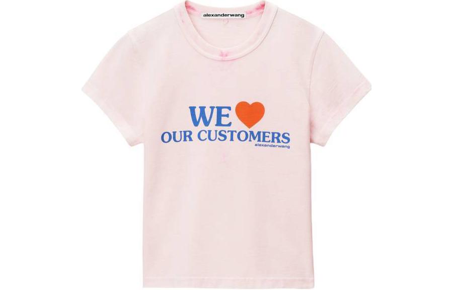 

Любимая футболка Love Our Customers Alexander Wang, розовый
