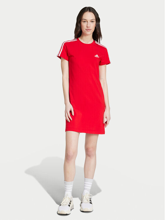 

Повседневное платье slim fit Adidas, красный