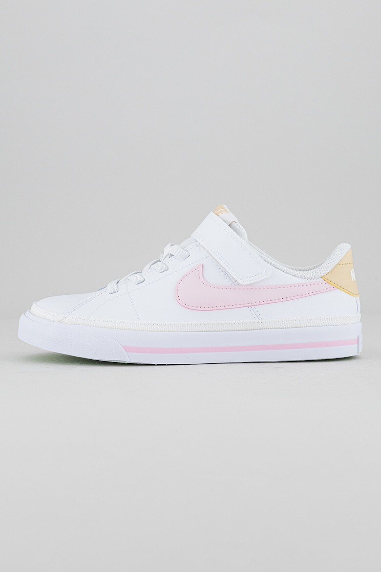 

Кожаные кроссовки Court Legacy на липучке Nike, розовый