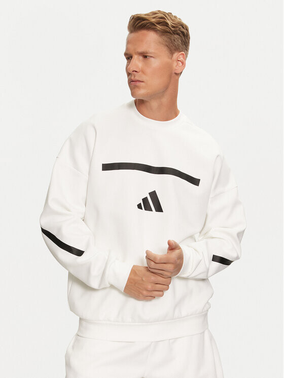 

Толстовка свободного кроя Adidas, белый