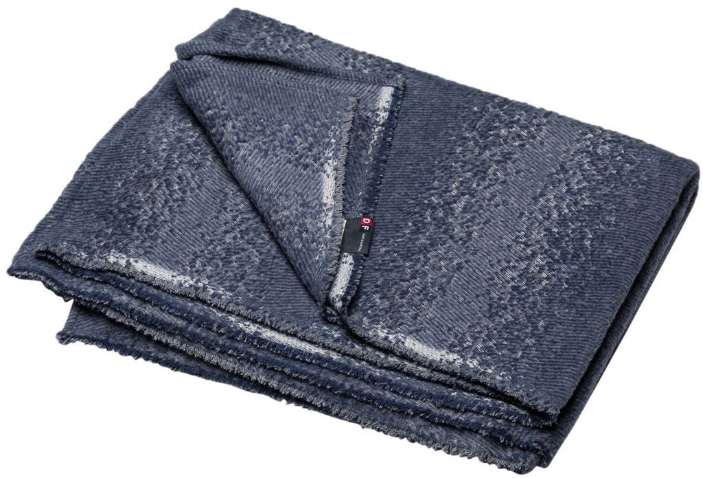 

David Fussenegger Riga Одеяло "Structure" 150 х 200 см темно-синее, синий