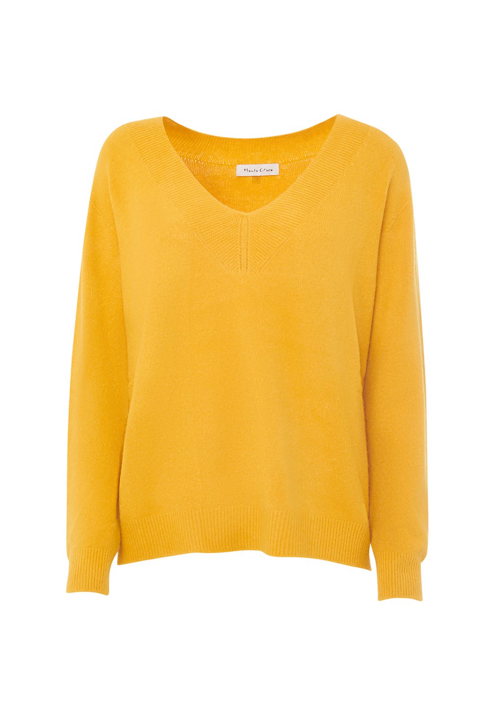 

Джемпер V-NECK Manila Grace, желтый