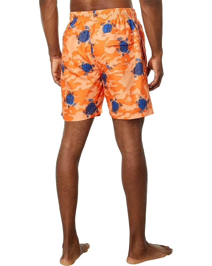 

Шорты для плавания U.S. POLO ASSN. Turtle Camo Swim Shorts, цвет Orangina