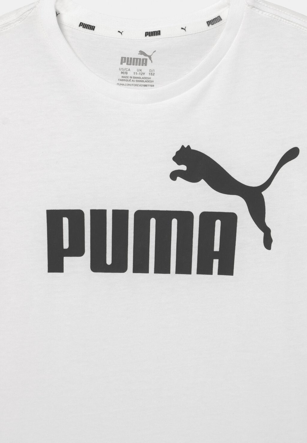

Футболка с принтом Logo Tee Unisex Puma, puma белая