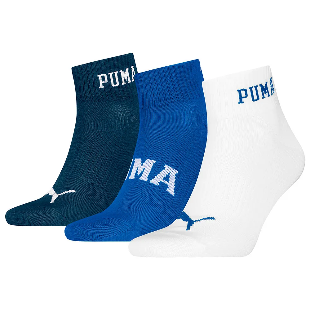 

Носки 3 шт Puma Logo Quarter, белый