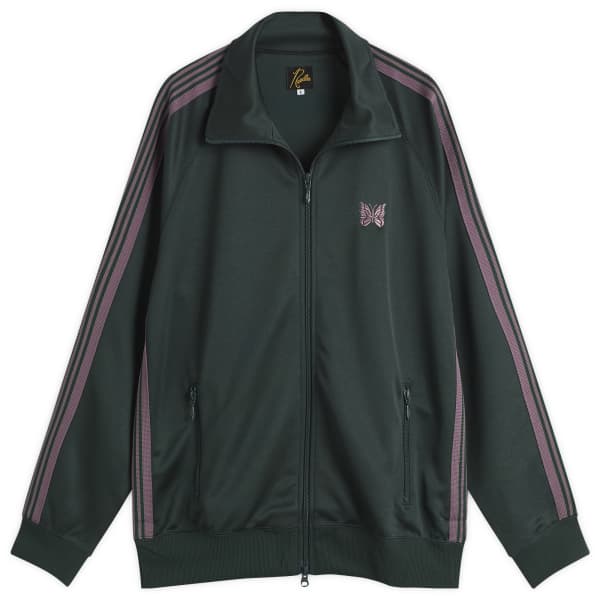 

Гладкая полиэстеровая спортивная куртка Needles, зеленый