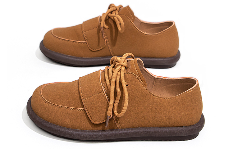 Повседневные женские туфли Feiyue коричневые — фото 3