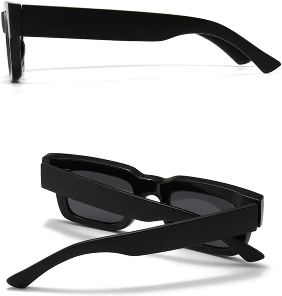 

Винтажные квадратные женские солнцезащитные очки, модные мужские солнцезащитные очки для активного отдыха с защитой от УФ-излучения UV400 TVTBBVV, Champagne Tea