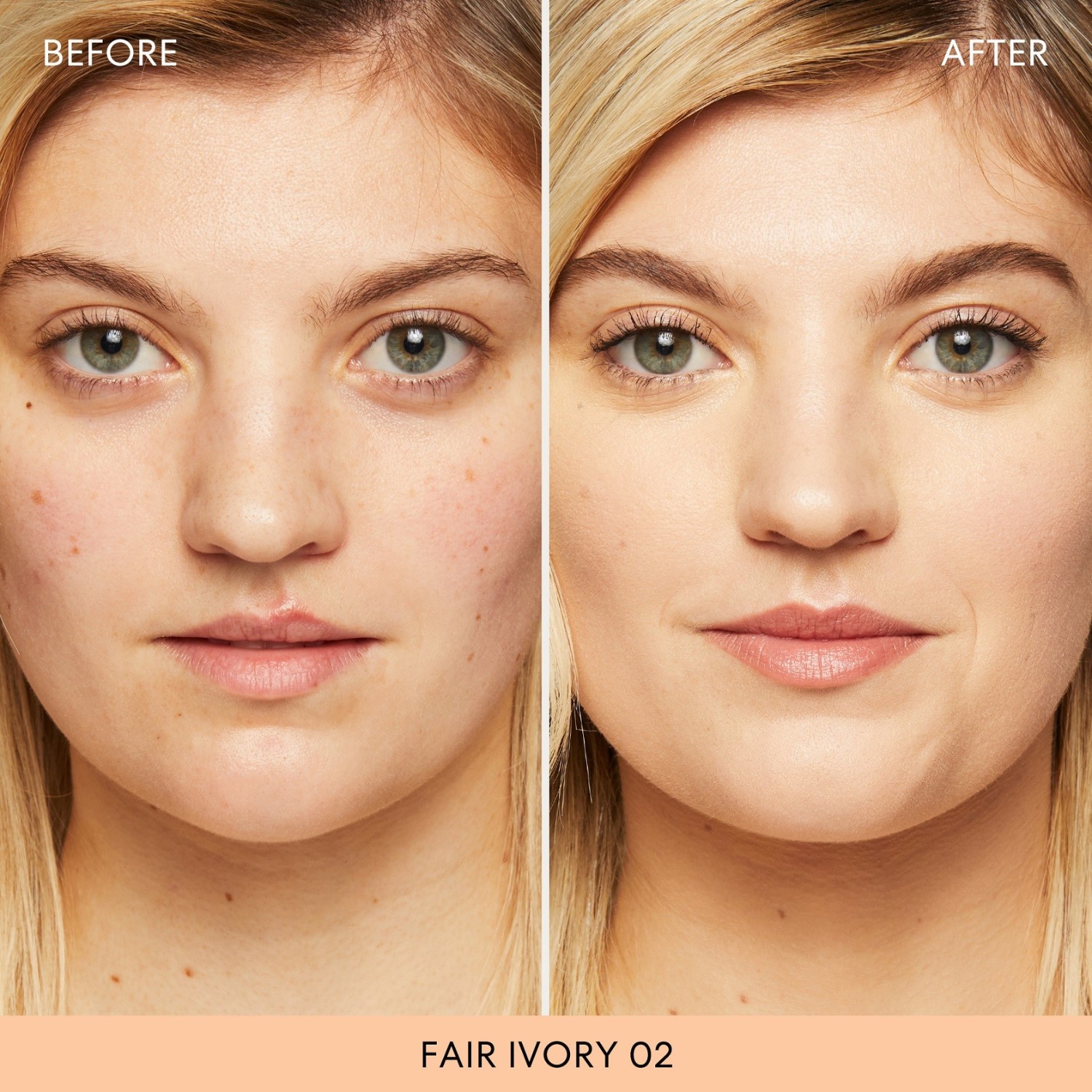 Тональный крем для лица original spf 15 Bareminerals, fair ivory 02, вес 8 гр. — фото 3