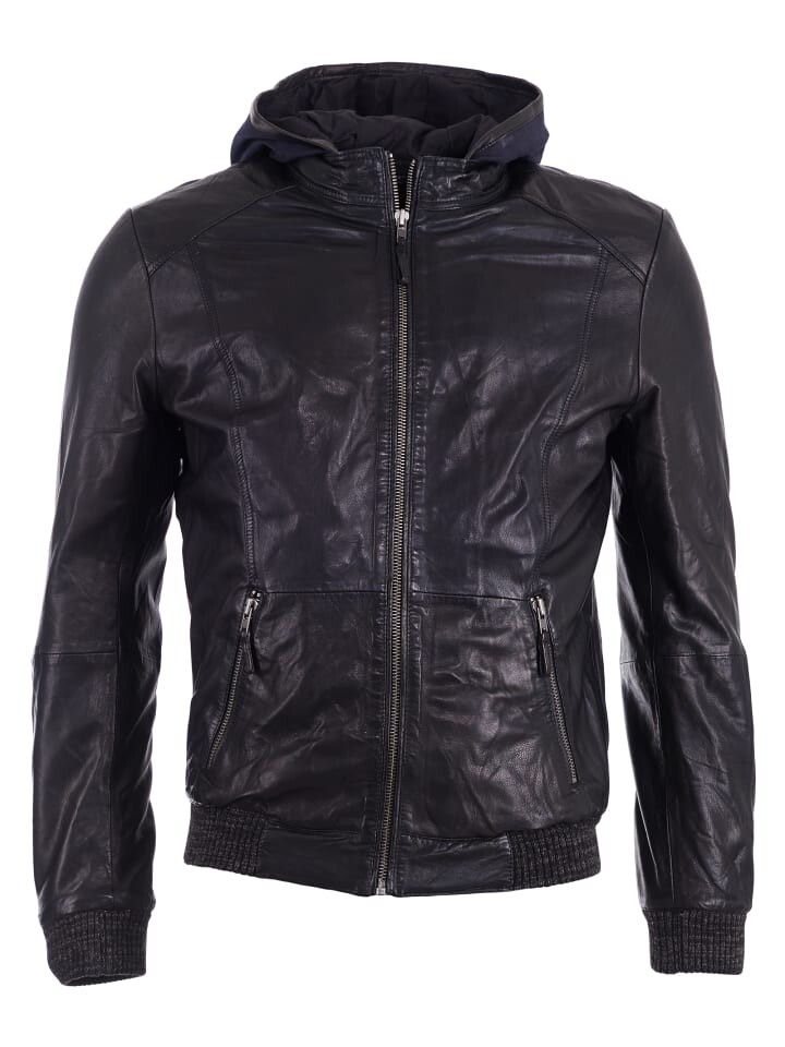 

Кожаная куртка JCC Lederblouson 15.09.2002, черный