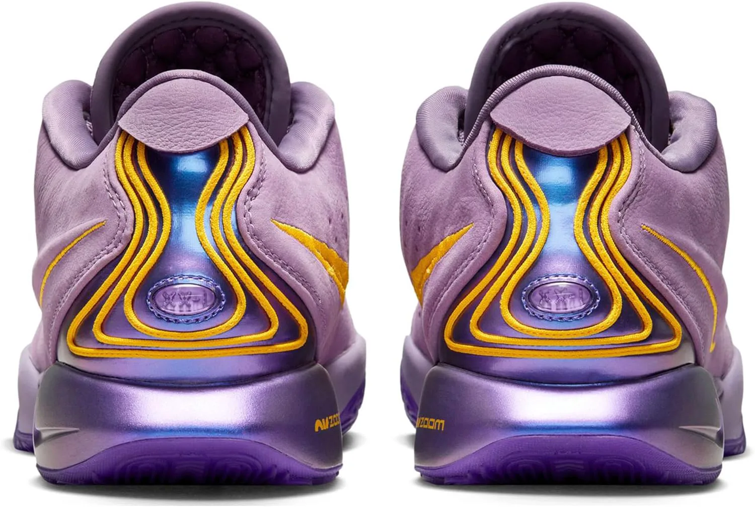 Мужские кроссовки Nike Lebron XXI, фиолетовый/пурпурный/золотой — фото 4