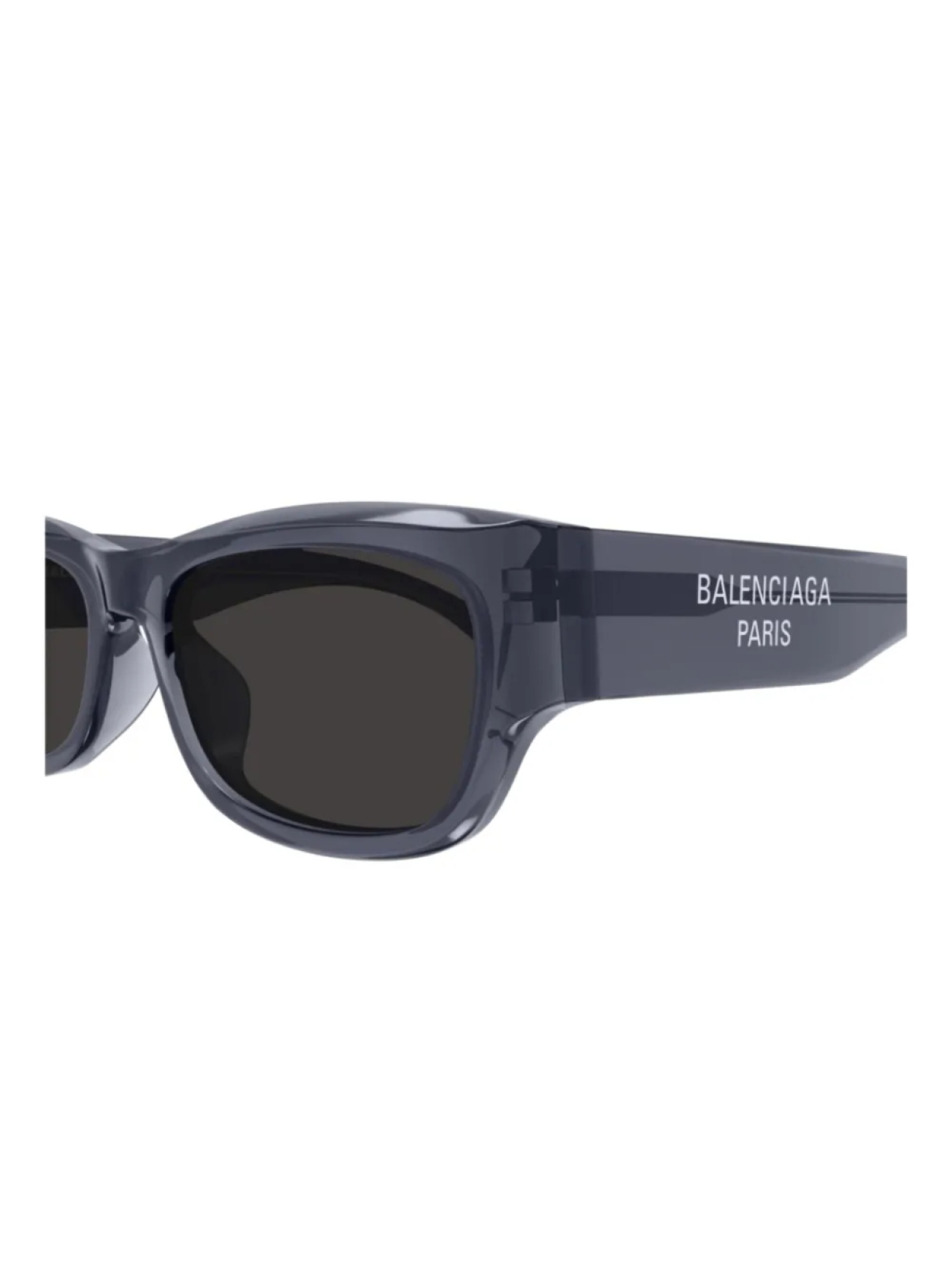 Солнцезащитные очки в квадратной оправе Balenciaga Eyewear, серый — фото 3