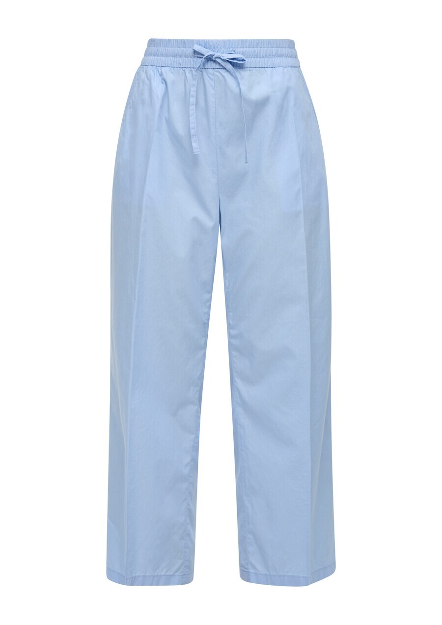 

Тканевые брюки s.Oliver Loose fit Pants, светло-синий