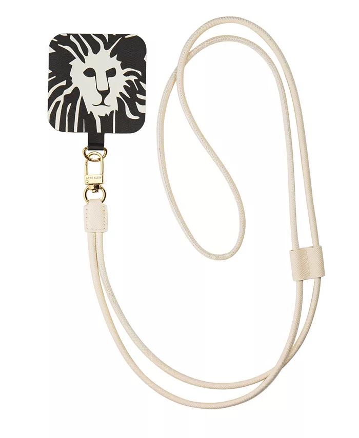 

Женская поясная сумка для iPhone из полиуретановой кожи Cord Anne Klein, слоновая кость/кремовый